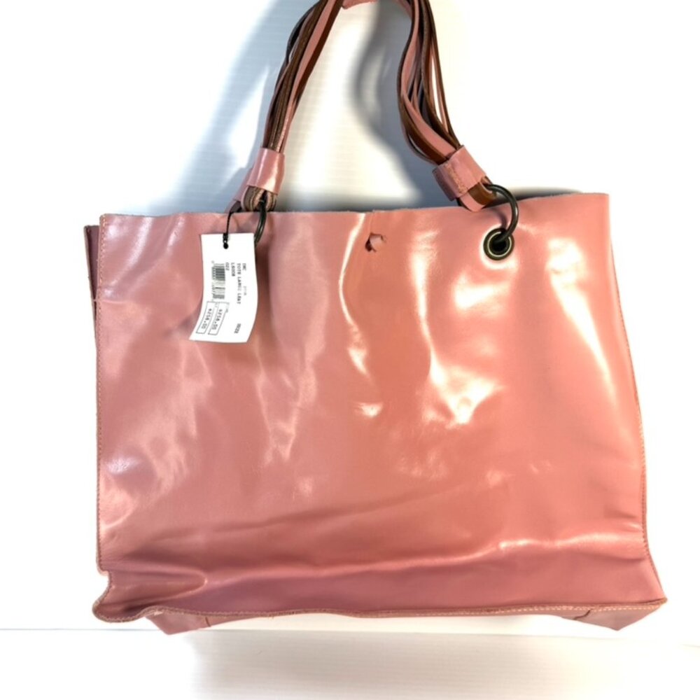 Intermix INCA Pink Leather Handbag With Change Purse
